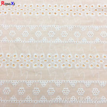 Plastic organic Cotton Embroidery Fabric